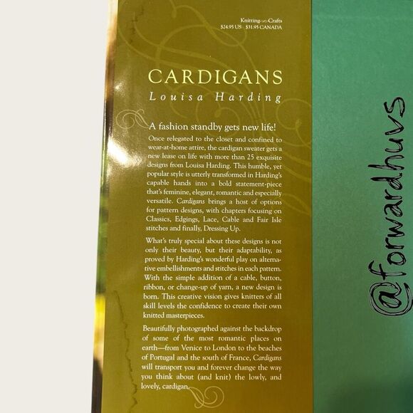 Cardigans by Louisa Harding – Knitting Pattern Book - Picture 2 of 8